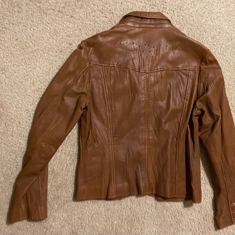 leather jacket women